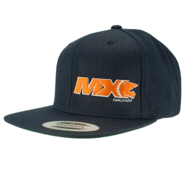 haubn Snapback Cap Classic navyblau MX orange